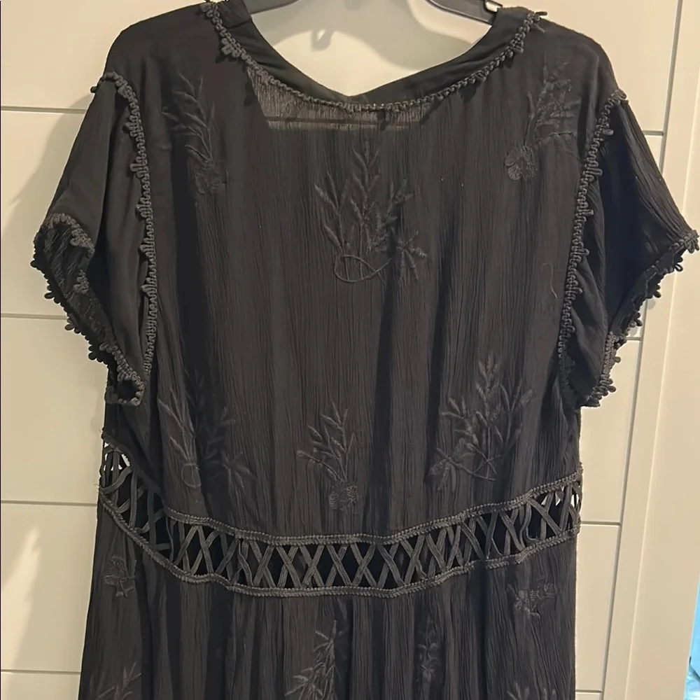 Free People Black Boho “Marissa” Dress - Picture 7 of 10